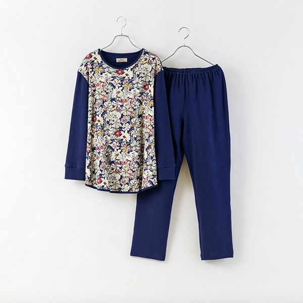 LIBERTY] スムースプリント 花柄 Gabrysia レディス 上下セット