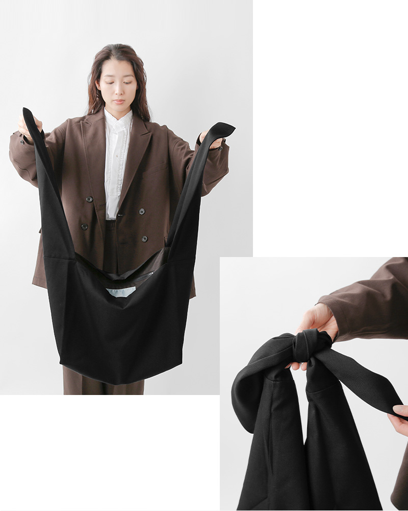 Dulcamara ドゥルカマラ ウール よそいき トートバッグ d225-b100-rf