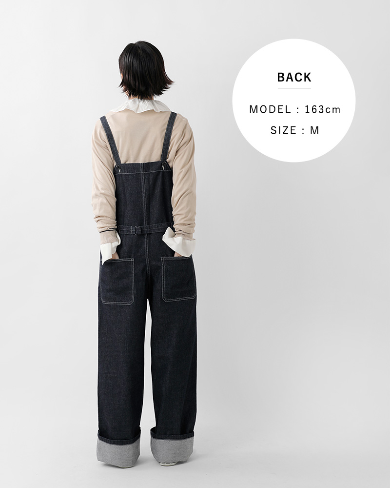 Johnbull ジョンブル デニム チューブ サロペット jl251p35-mn