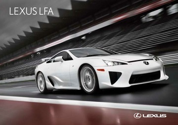 Lexus LFA Car Brochure (2009) : Lexus : Free Download, Borrow, and