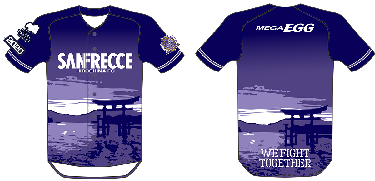 トメ子 サンフレッチェ広島 ベースボールシャツ2020年モデル トメ子様