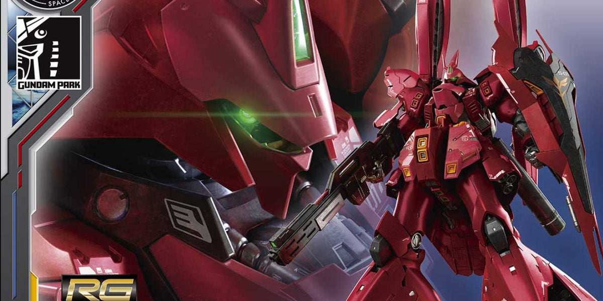 Gundam Side-F Real Grade (RG) 1/144 MSN-04FF Sazabi (Gundam Side-F