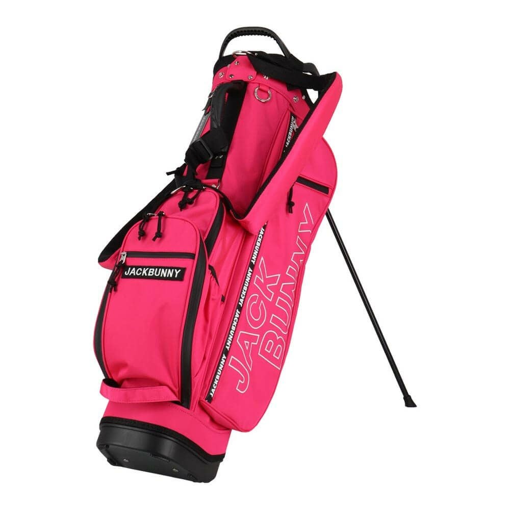 ジャックバニー Jack Bunny!! ロゴファスナー スタンド キャディバッグ