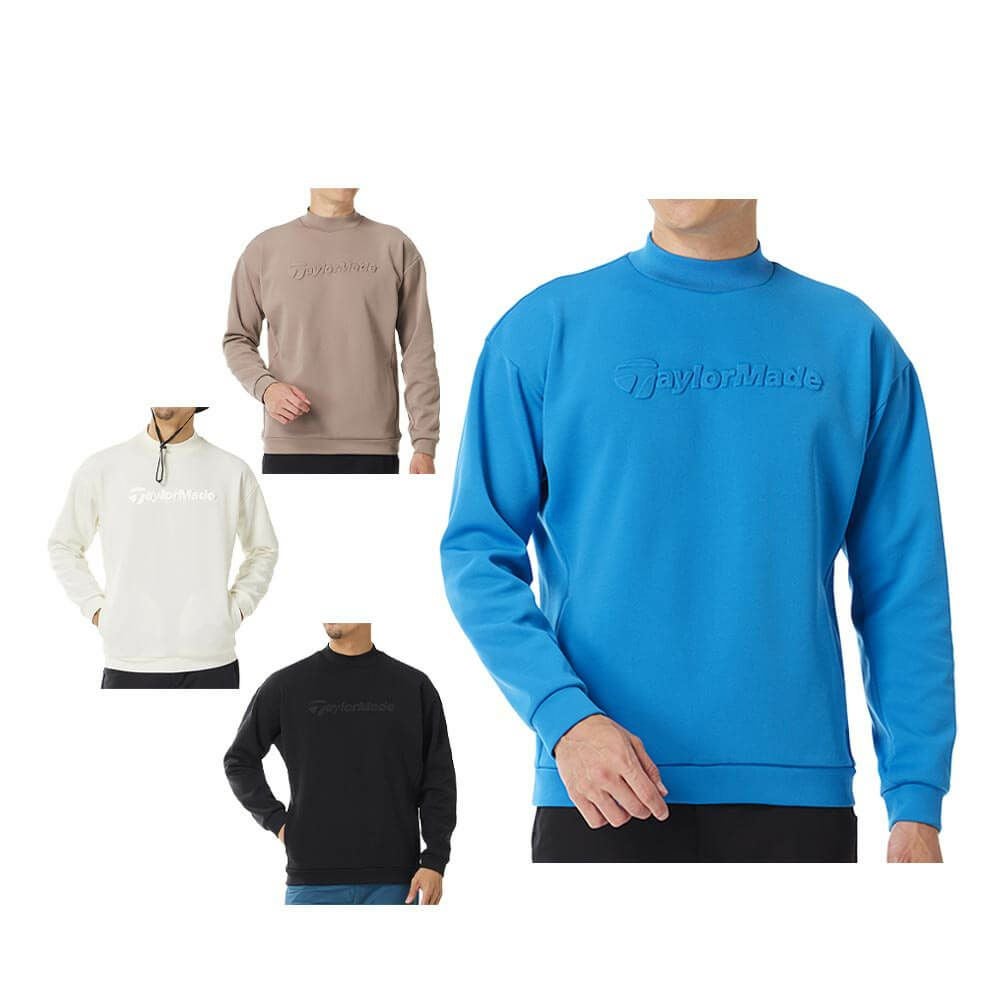 テーラーメイド TaylorMade メンズ 長袖 モックネック スウェット