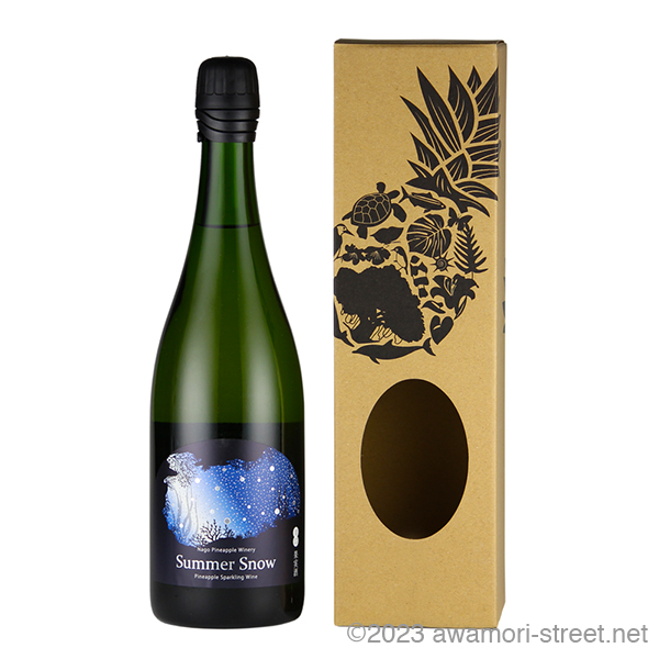 サマースノー ～パイナップルスパークリングワイン～ やや辛口 9度