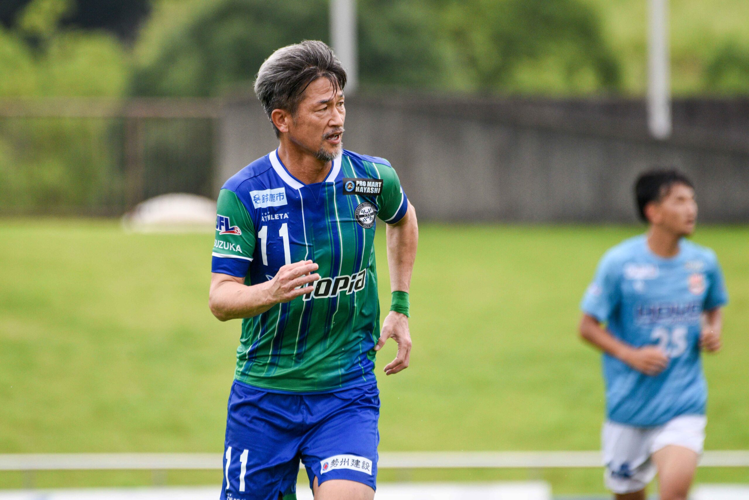 三浦知良選手 JFL最年長出場記録更新 | ATLETICO SUZUKA CLUB