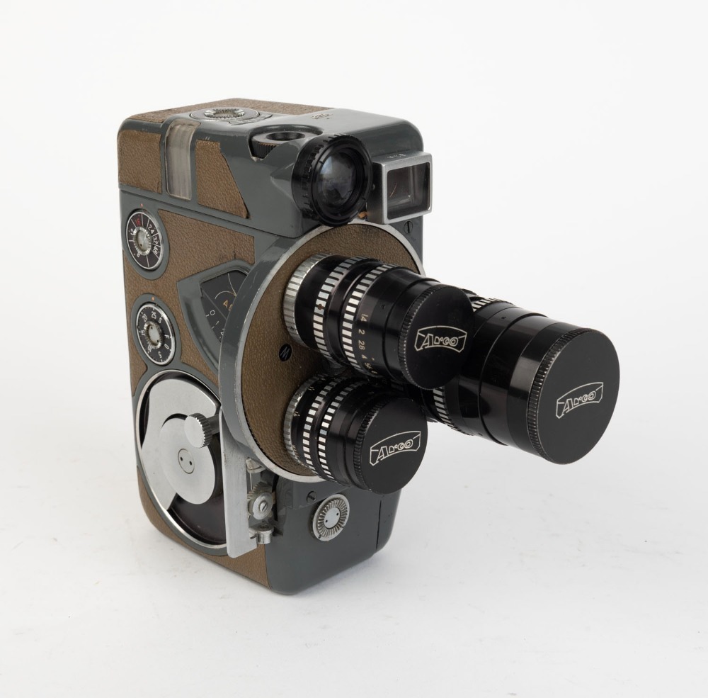 ARCO: Circa 1956 Arco Eight 8mm movie camera [#16793], with 6.5mm
