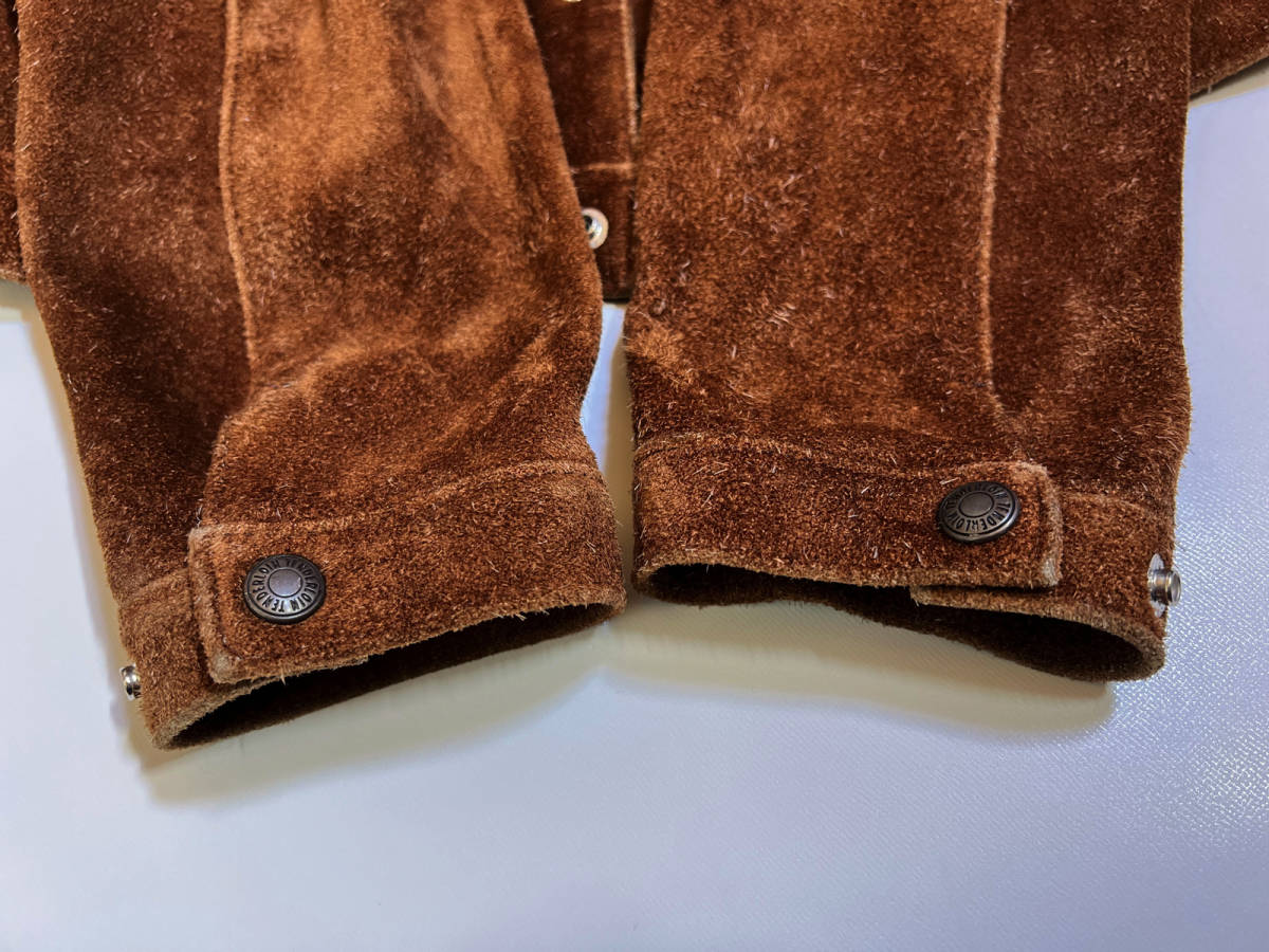 TENDERLOIN T-O.G.L.3RD BS JKT スエード トラッカー レザー