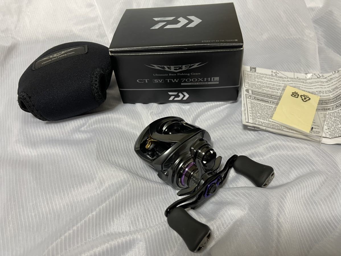 ダイワ 19スティーズCT SV TW XHL ベイトリール 中古美品 19スティーズ