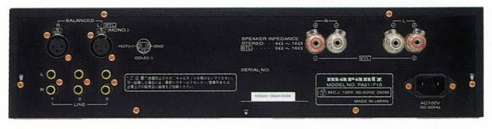 Marantz Professional PA01の仕様 マランツ・プロフェッショナル