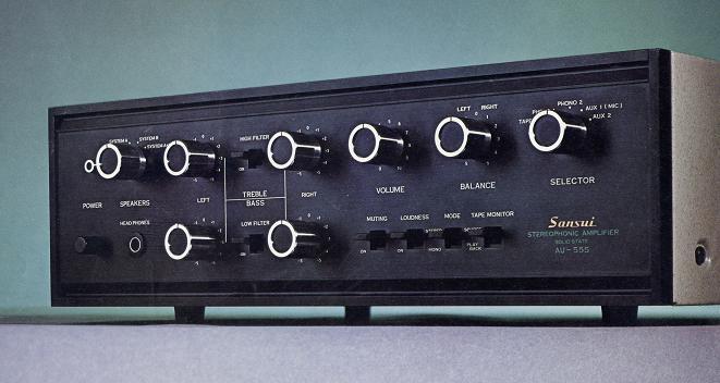 SANSUI AU-555の仕様 サンスイ