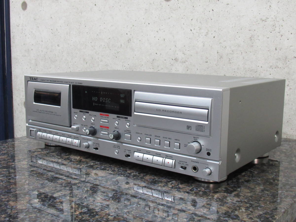 TEAC AD-RW950 買取価格｜CDレコーダー/カセットデッキ - リアルオーディオ