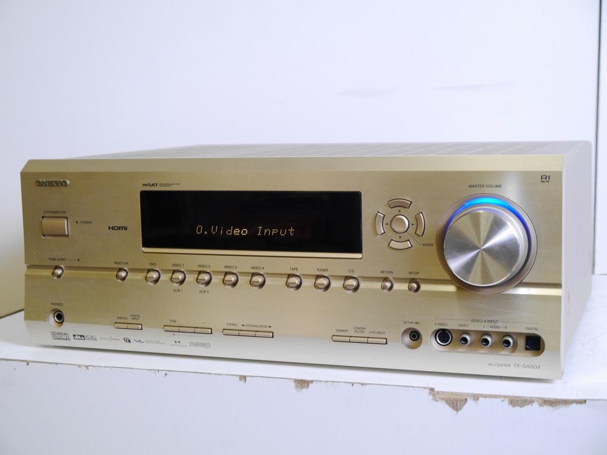 ONKYO オンキョー AVアンプ TX-SA604 買取情報 | オーディオの買取屋さん