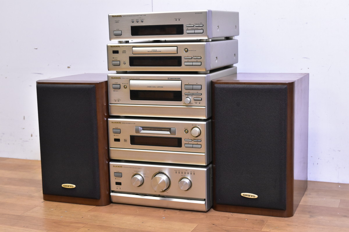ONKYO オンキヨー システムコンポ A-922M LTD、C-722M LTD、T-422M、MD