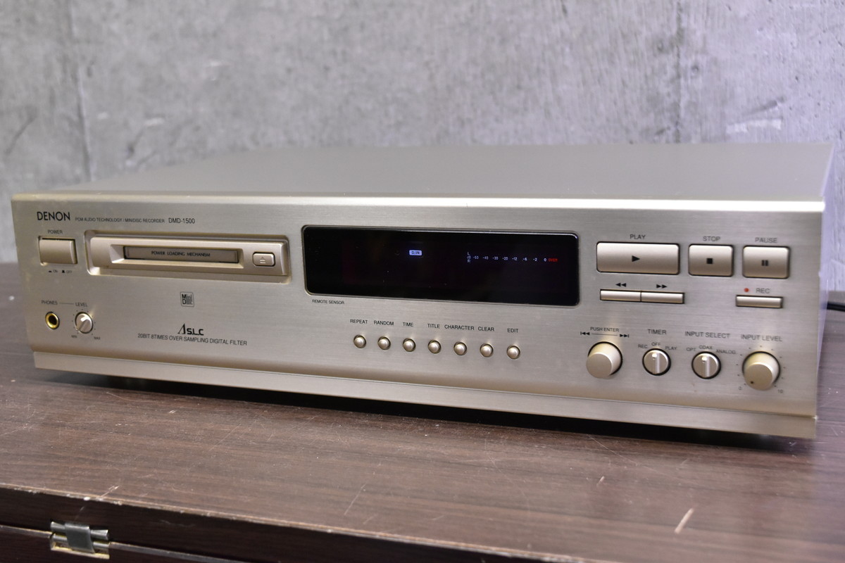 DENON デノン DMD-1500 MDデッキ 買取情報 | オーディオの買取屋さん