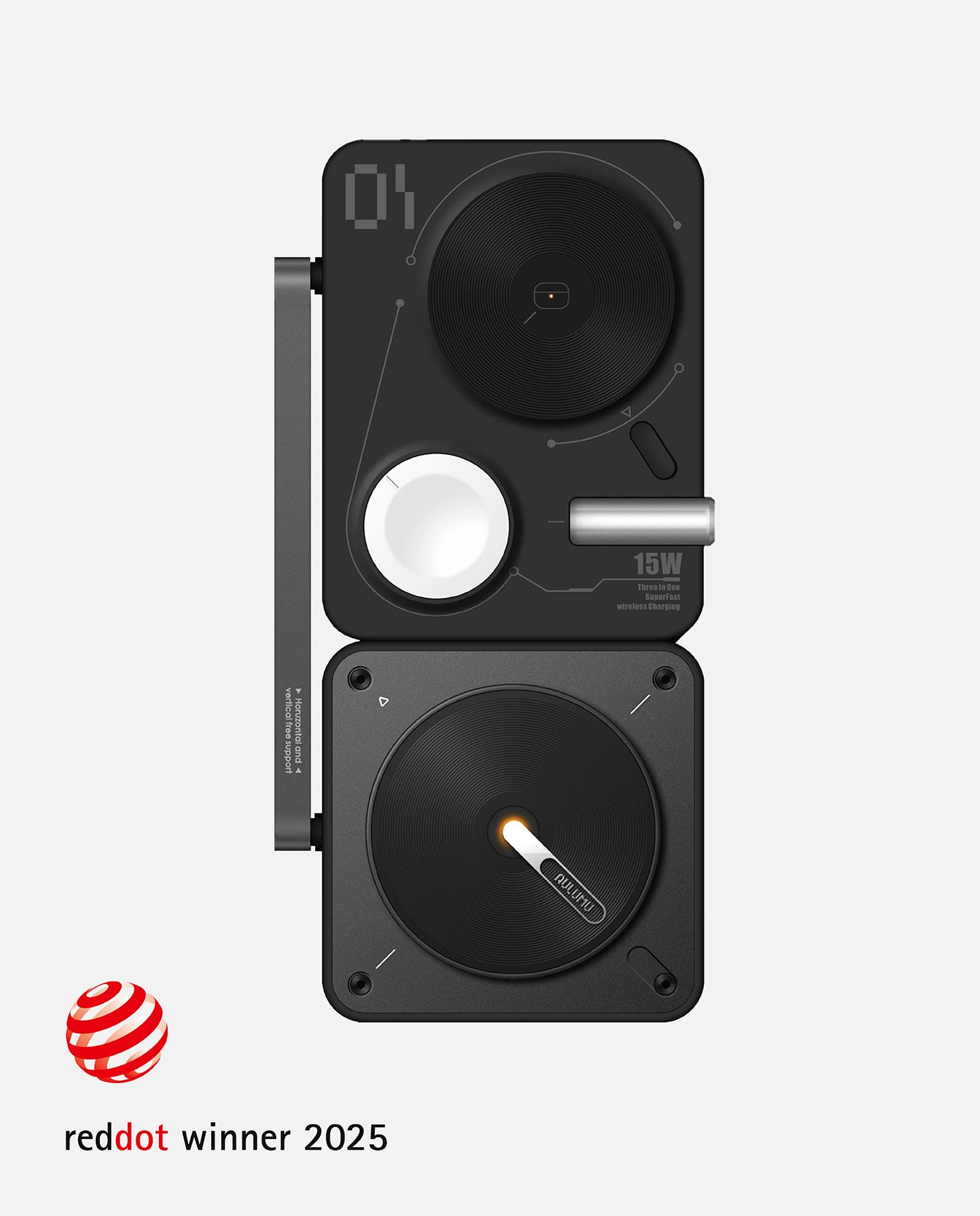 AULUMU M01 4 in 1 ワイヤレス充電器 |折りたたみ式|Magsafe