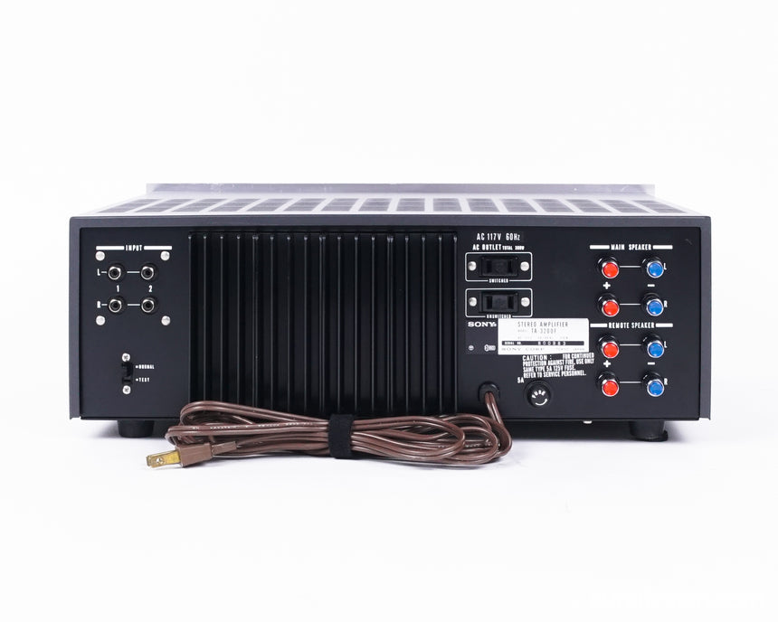 Vintage Sony TA-3200F // Solid-State Amplifier – AURAL HiFi