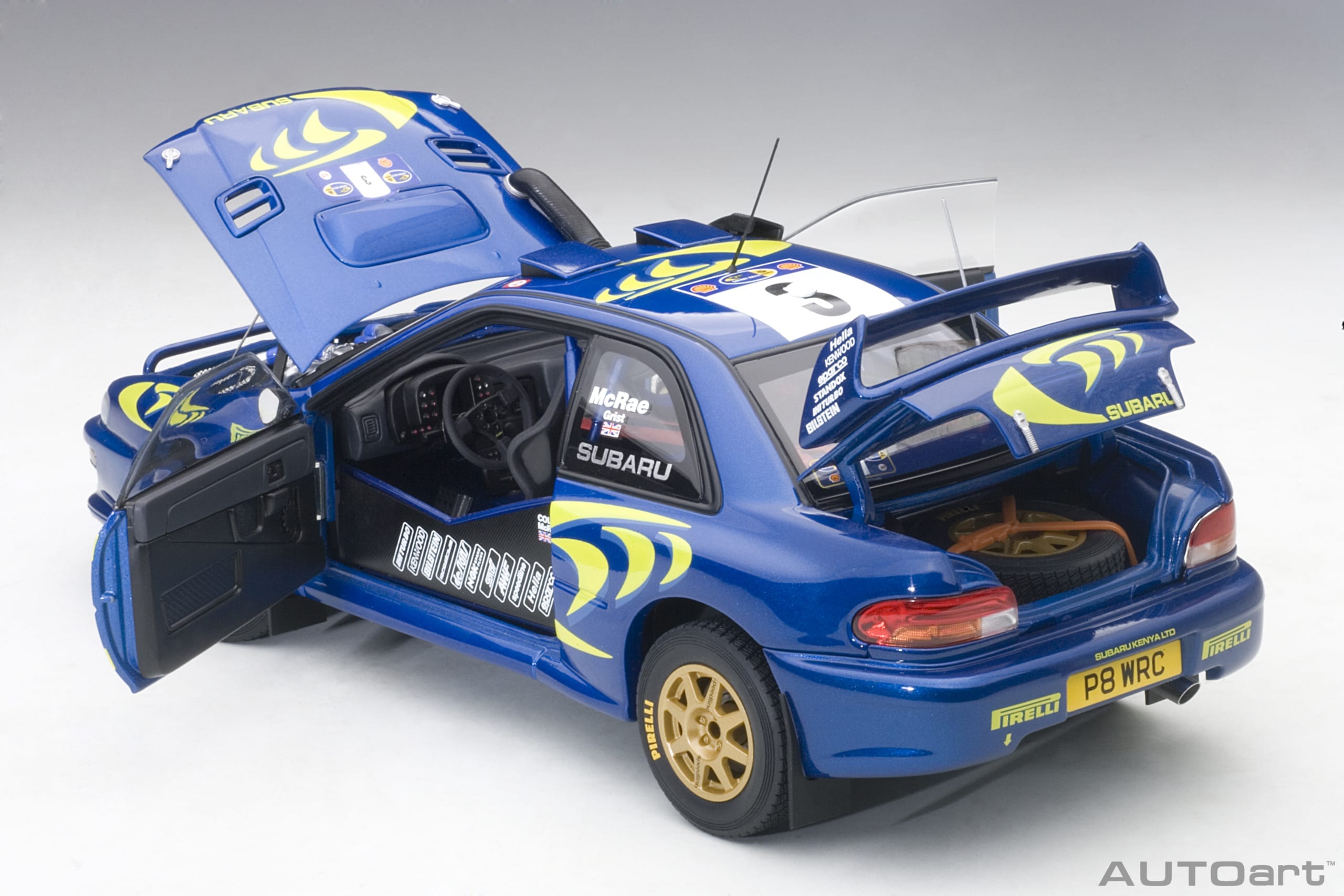 Subaru Impreza WRC Rally of Safari 1997 #3 | AUTOart