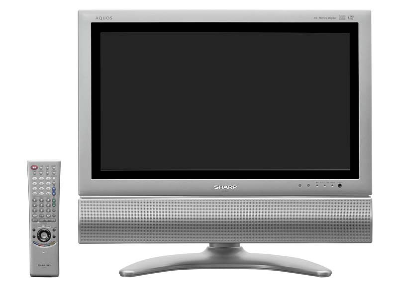 シャープ、地上/BS/110度CSデジタル対応22型液晶TV
