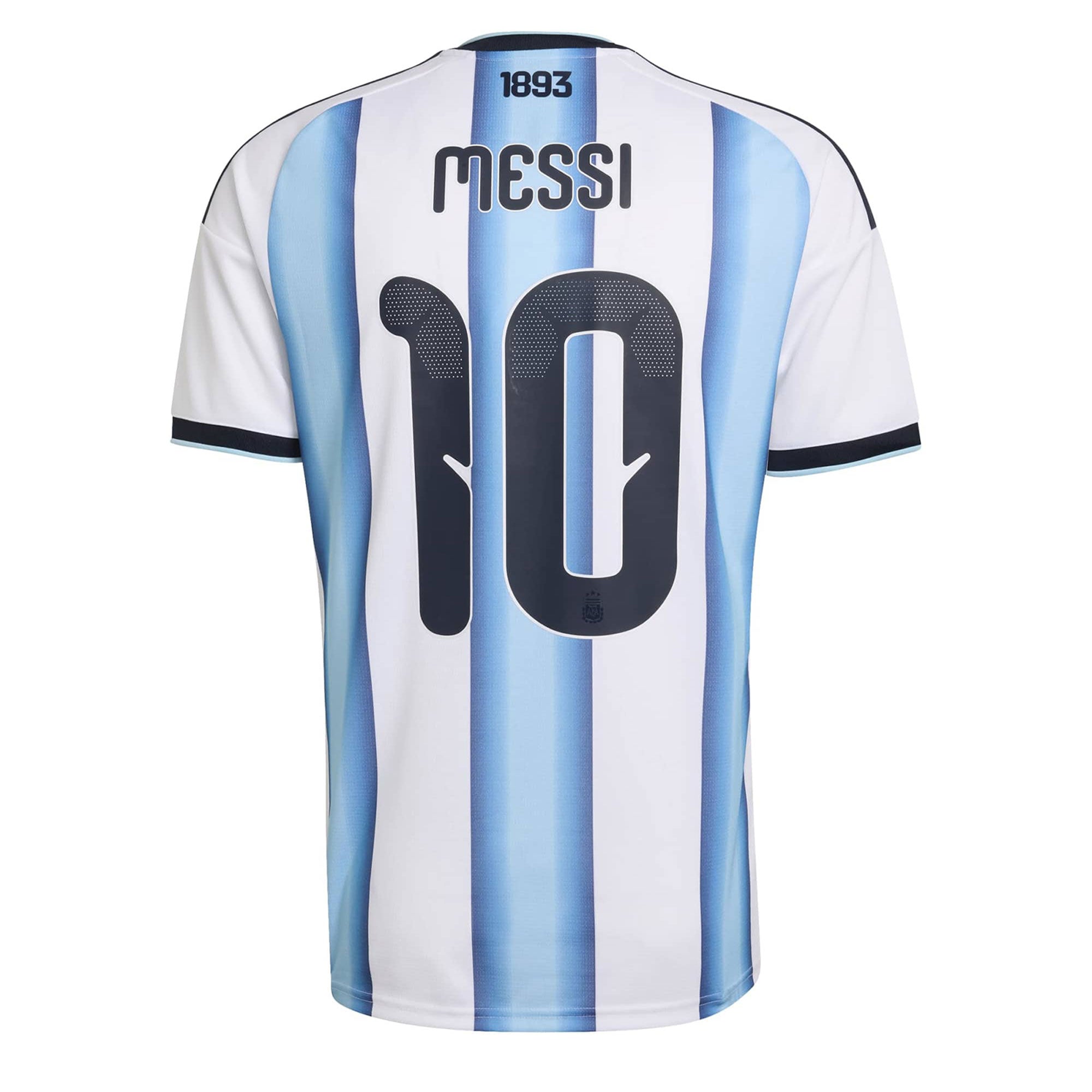 adidas Men's Argentina World Cup 2026 Home Jersey w/ Messi #10