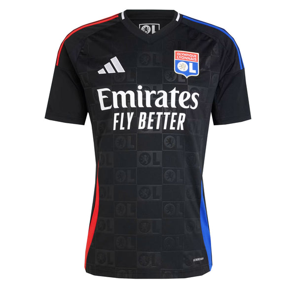 adidas Men's Lyon 2024/25 Away Jersey Black – Azteca Soccer