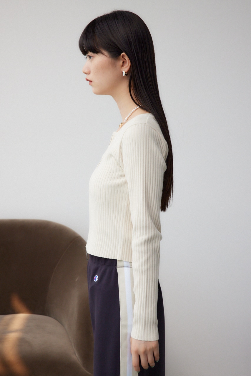 Wジップロングスリーブプルオーバー｜WOMEN｜250HAC70-514H｜AZUL BY