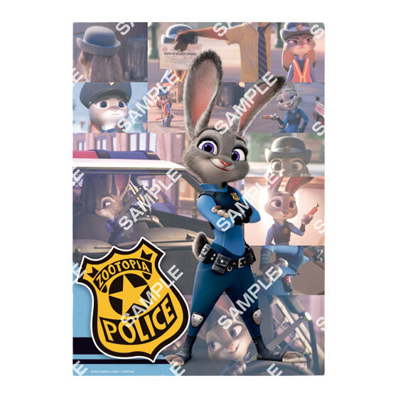フラットガシャポン】ズートピア ポスターコレクション｜ガシャポン