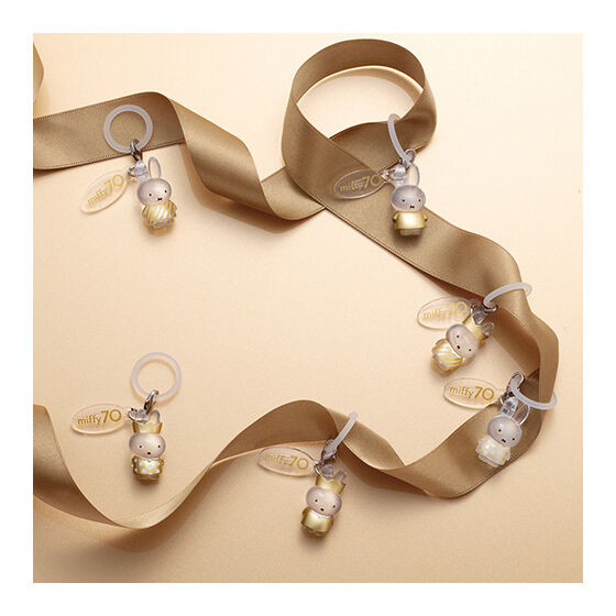 めじるしアクセサリー miffy 70th anniversary Ver｜ガシャポン