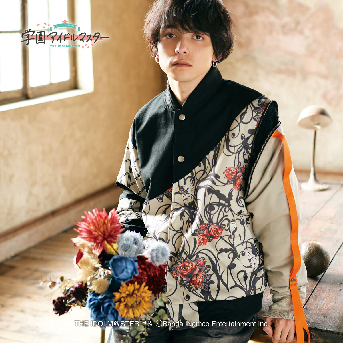 学園アイドルマスター×gladgarb CONTRAST BLOUSON(全1種） | 学園