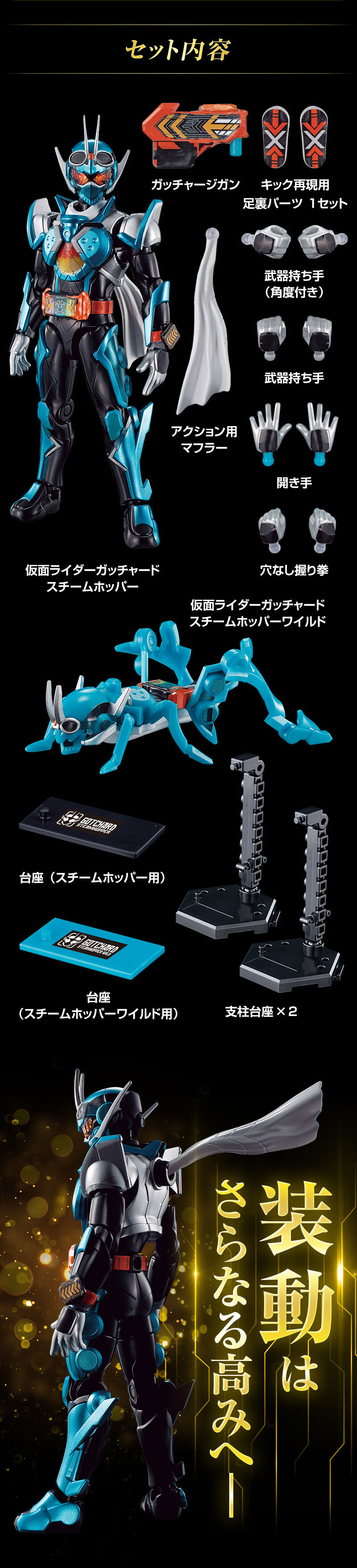 装動 仮面ライダーガッチャード→1← プレミアムエディション