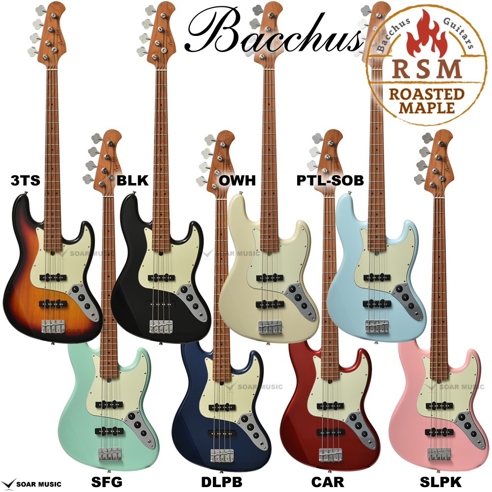 BJB-1-RSM/M スタンダードセット (Bacchus / バッカス) エレキベース