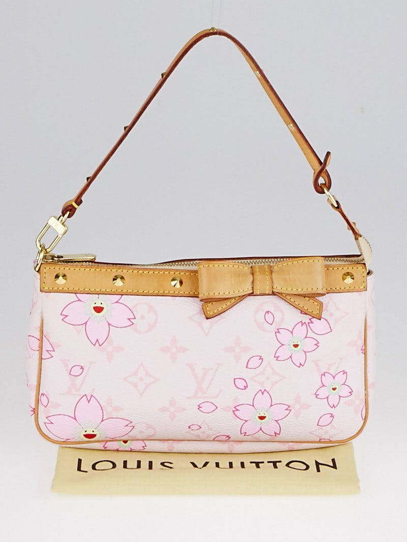 Louis Vuitton Limited Edition Pink Cherry Blossom Monogram Canvas