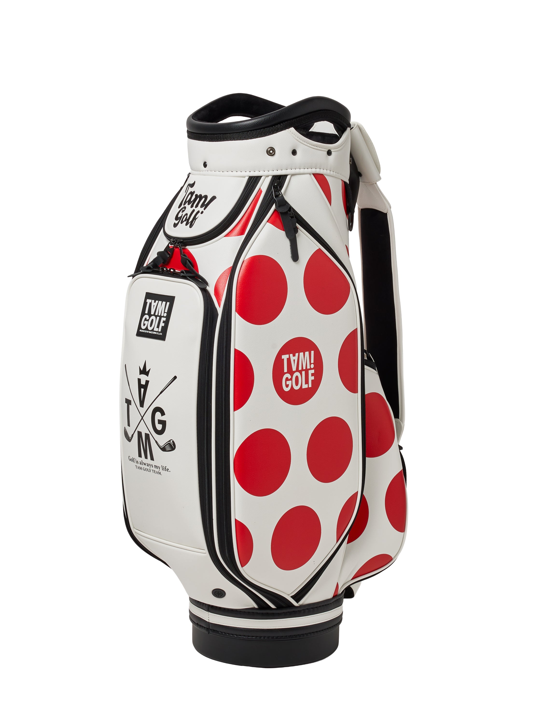 再入荷！【TAM!GOLF】CHECKER CART TYPE CADDIE BAG(TGBD01C101
