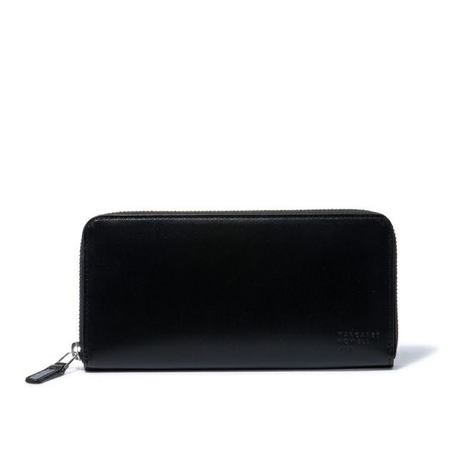 MARGARET HOWELL idea ナチュラルタンニング ラウンドファスナー長財布