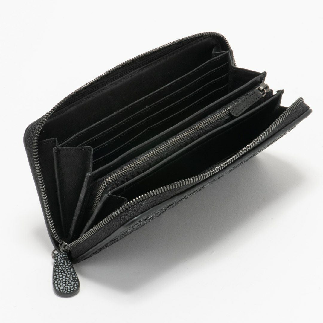 NOMADOI ガルーシャメッシュ ラウンドファスナー長財布 商品｜THE BAGMANIA