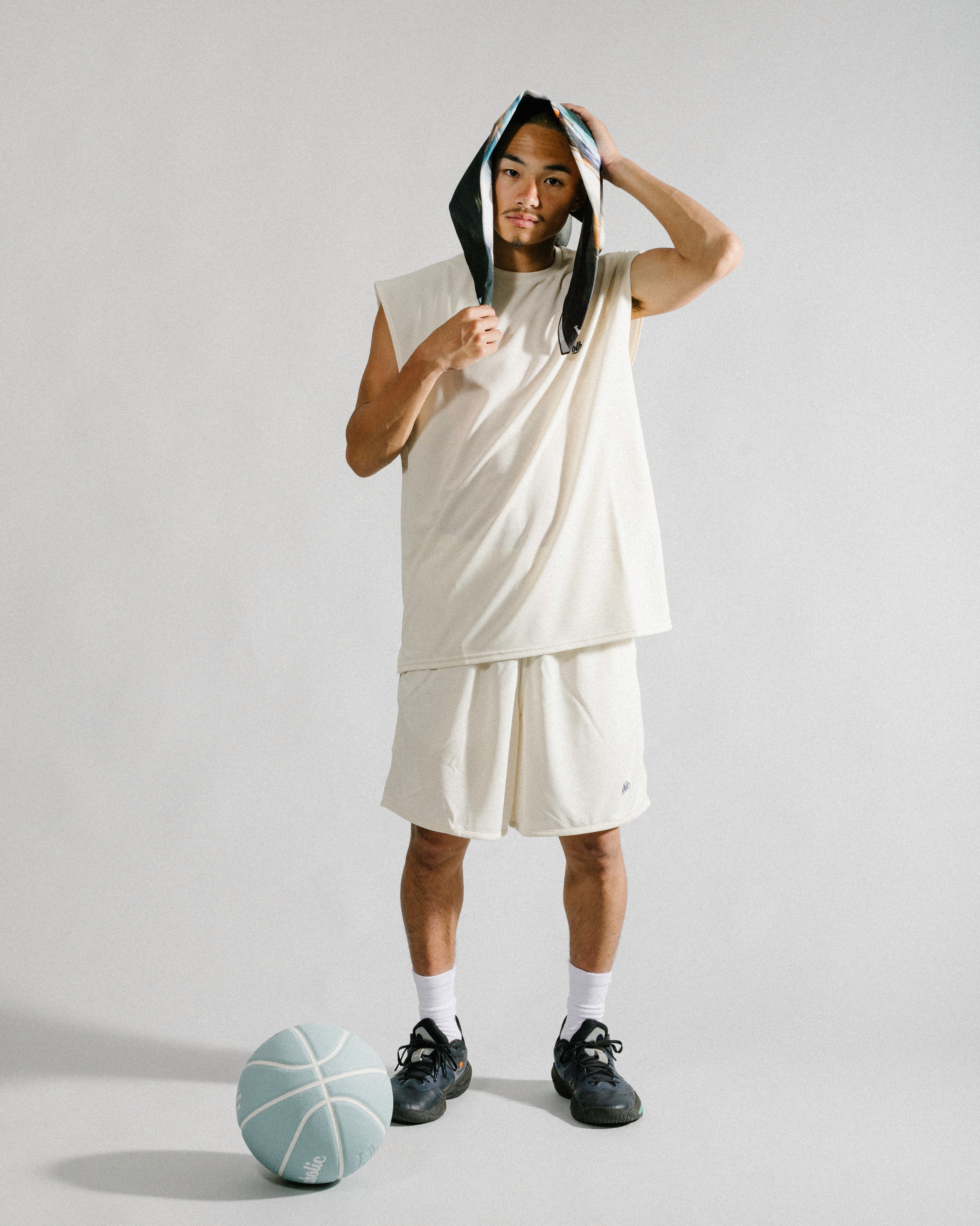 Basic Zip Shorts (vanilla/navy) – ballaholicオンラインショップ