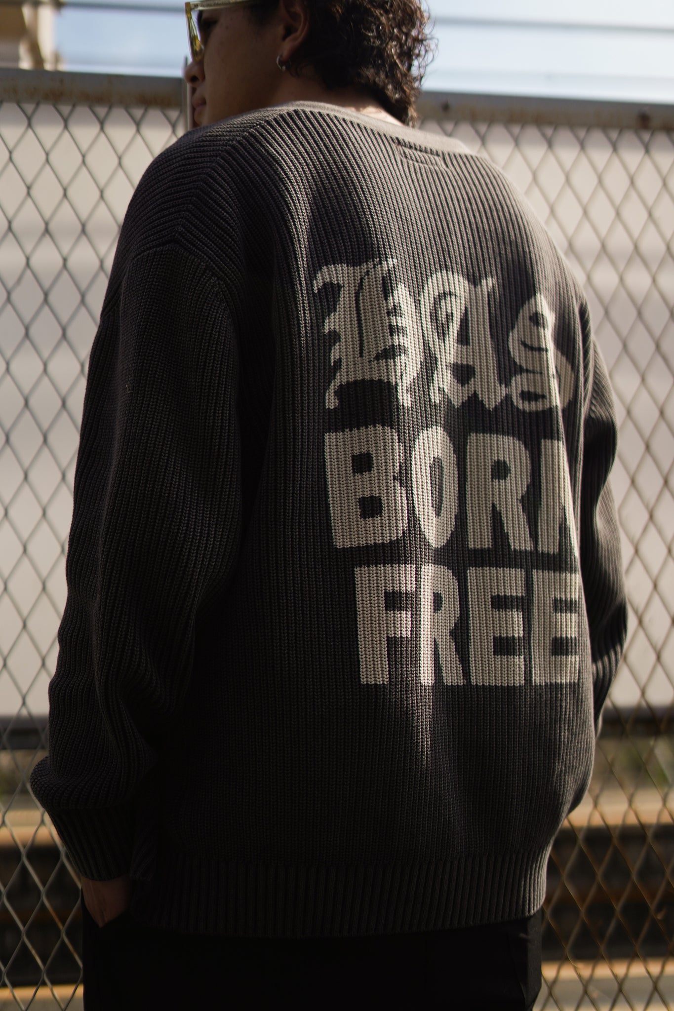 Hide and Seek Garment Dye Rib Knit Cardigan (Black) – BASE L.H.P