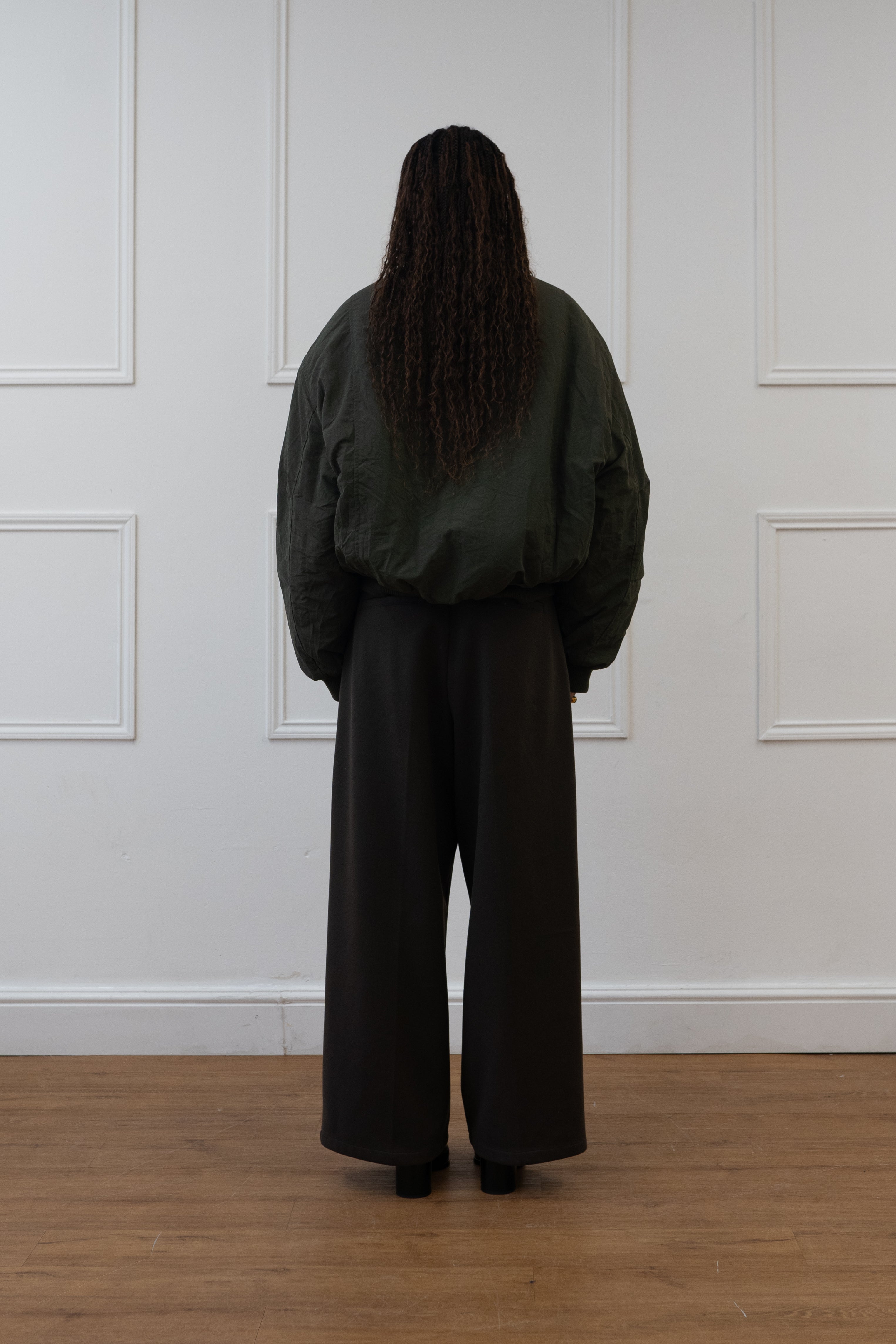 PUFFY BOMBER JACKET, SAGE – Beaulares