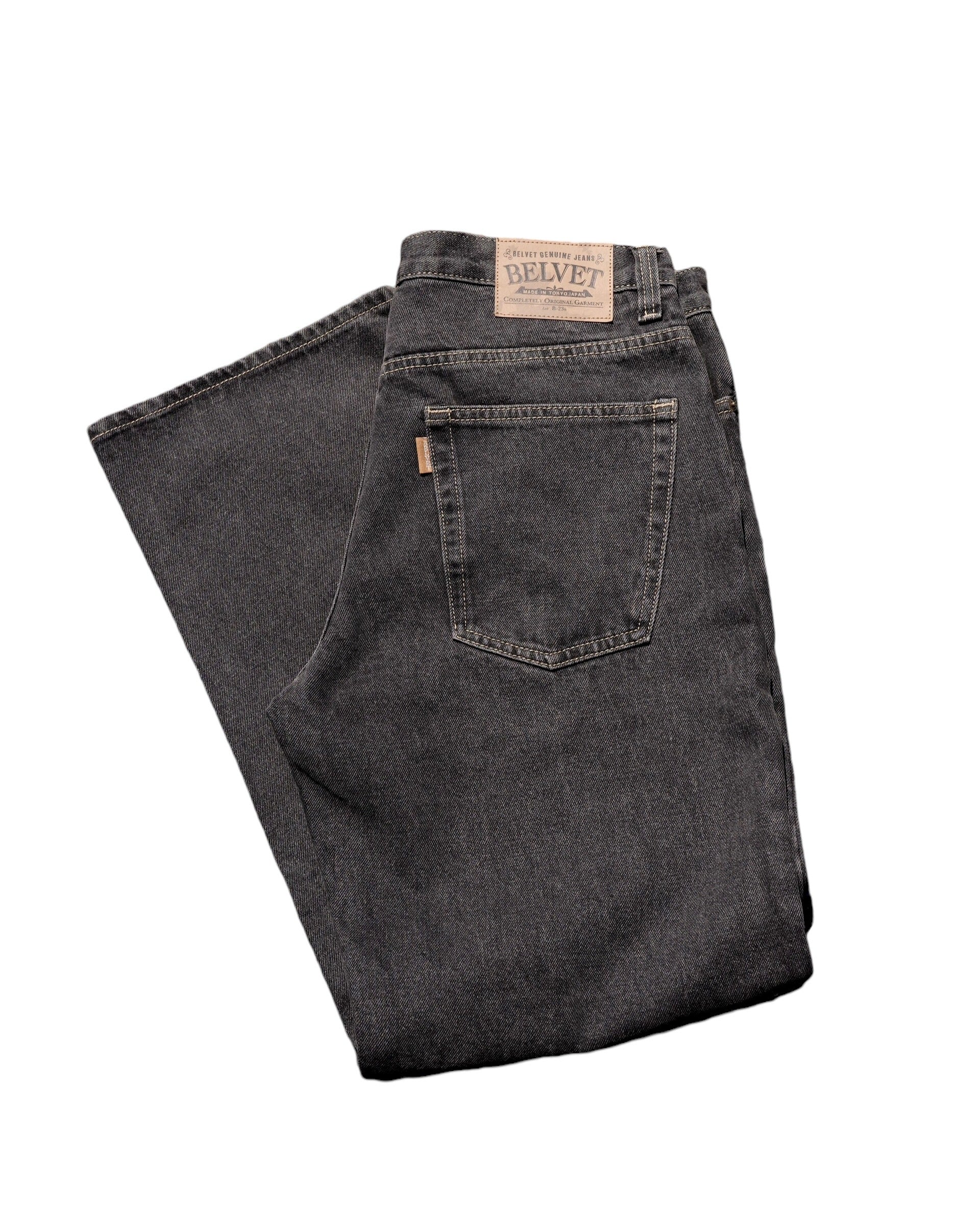 Washed Black Denim Set up / Pants – BELVET