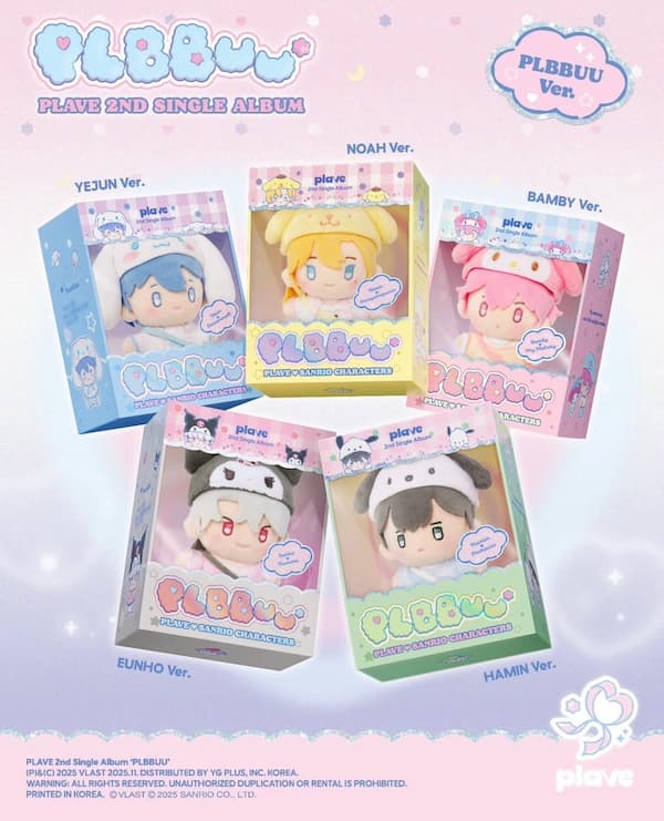 PLAVE ✖️サンリオキャラクターズが公開🎵PLAVEコラボのポップアップ