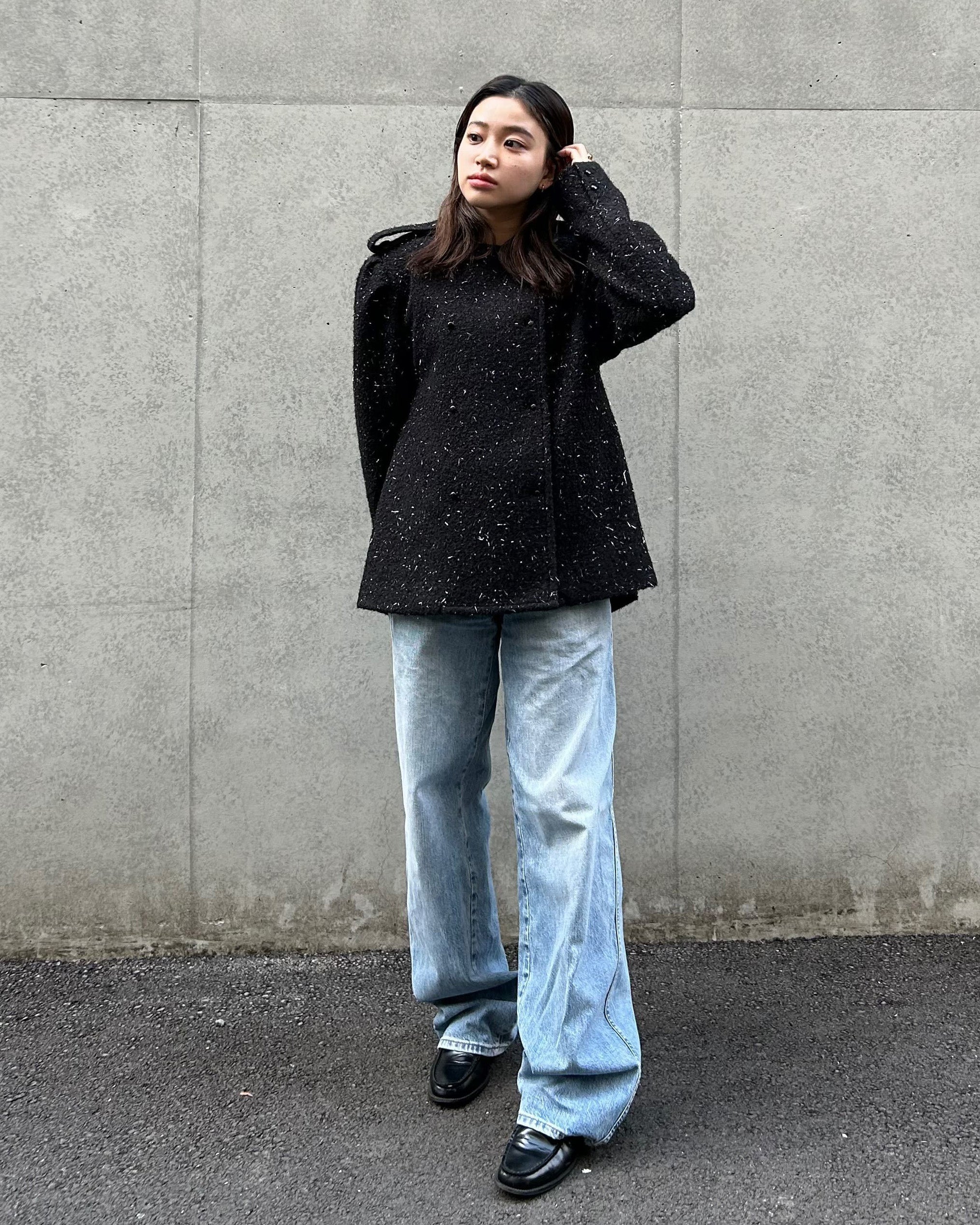 MEGAN LAME JACKET/154cm/着用サイズF｜Bibiy.