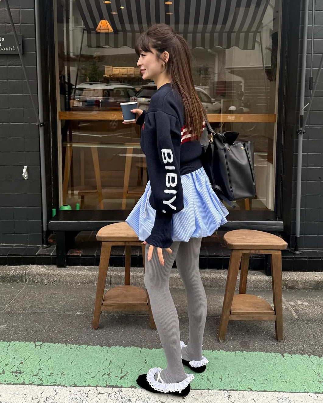 BIBIY. MADE | JUNO ZIPPER KNIT NAVY｜Bibiy.