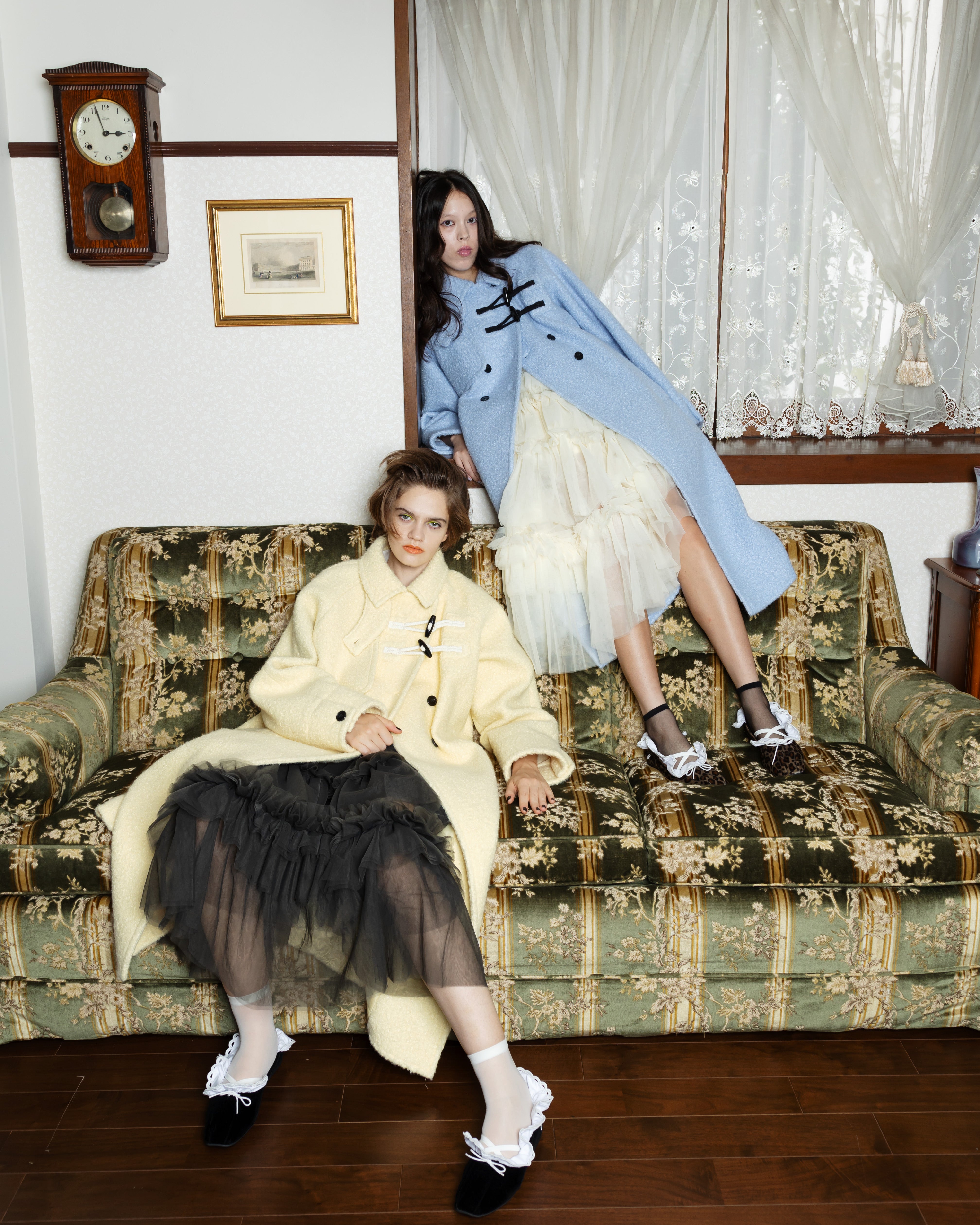 BIBIY. MADE | MANON DUFFLE COAT YELLOW｜Bibiy.