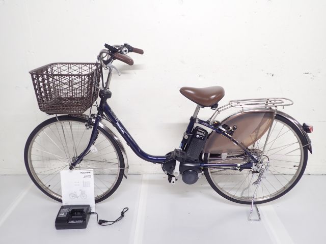 現行美品！パナソニック ビビ・DX BE-ELD634V リチウム12AH 26インチ