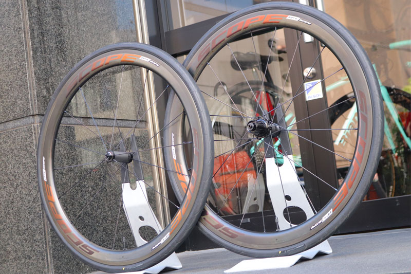 SCOPE R4C カーボンホイール前後セット リムブレーキ仕様 SCOPE R4C