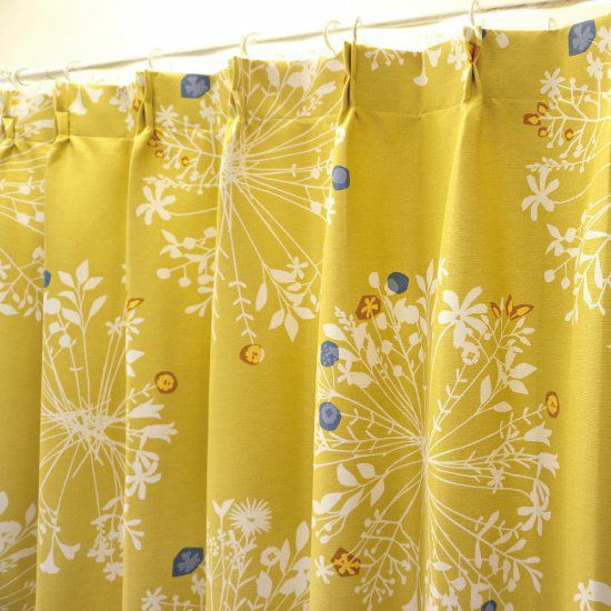 北欧調＞100サイズ・形状記憶・遮光2級 北欧デザインカーテン ＜Krung