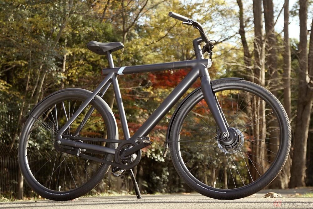 電アシに見えない!? シンプルなフォルムに全ての機能を内蔵 オランダ