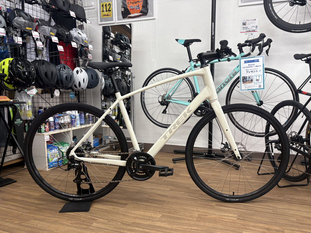 TREK クロスバイク FX 1 Gen 4 (Era Whiteカラー)が入荷しました