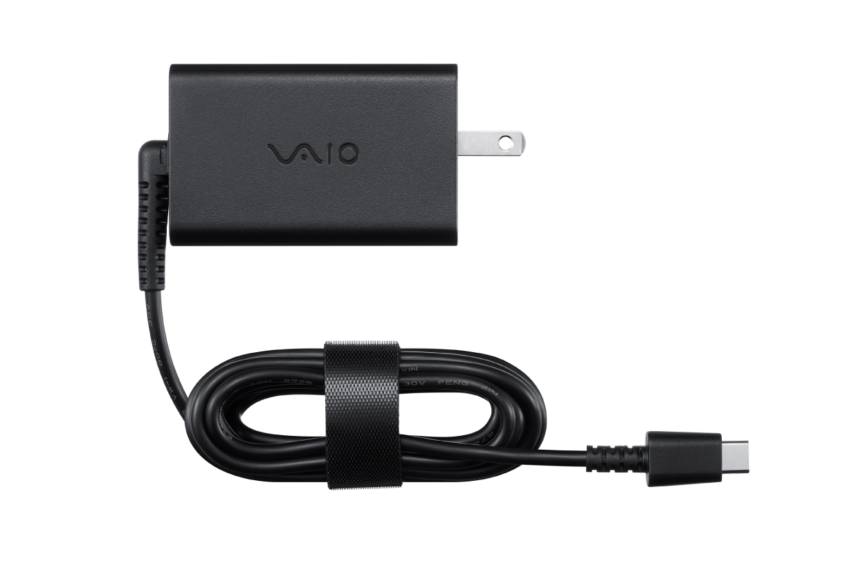 Type-Cプラグ収納式ACアダプター (型番：VJ8PD65W4)｜VAIO公式