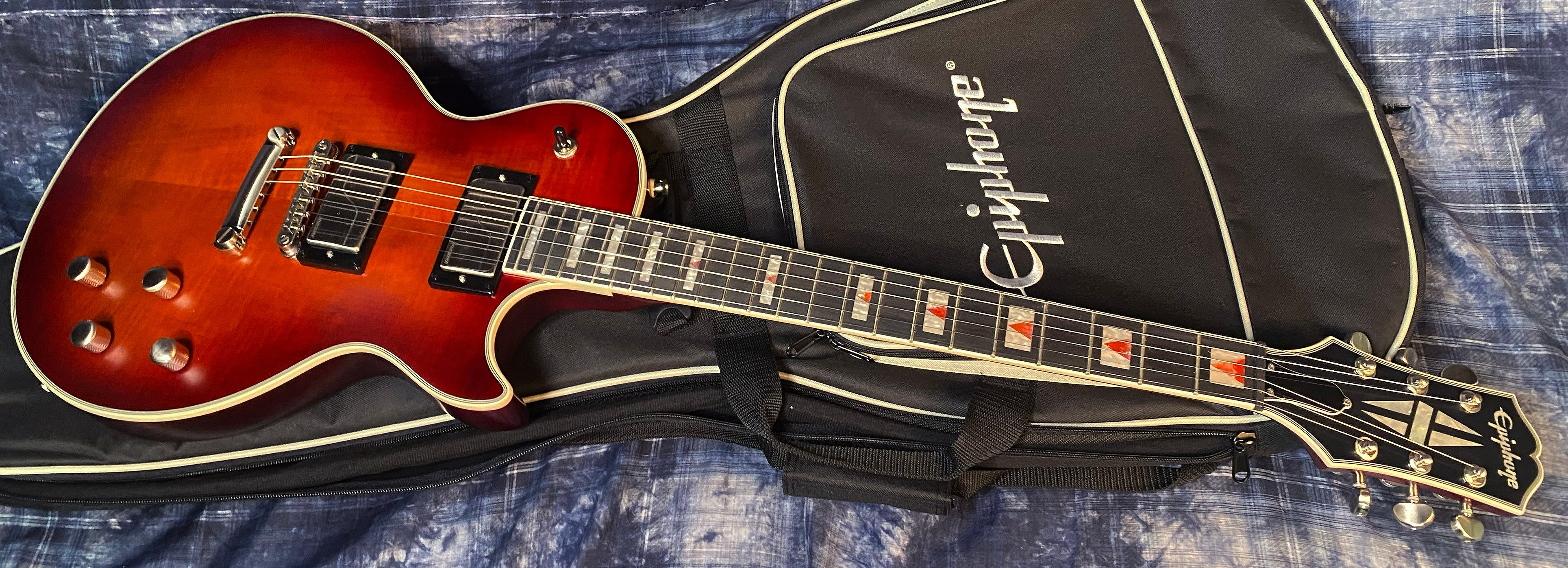 NEW ! 2024 Epiphone Les Paul Prophecy Electric Guitar - Aged